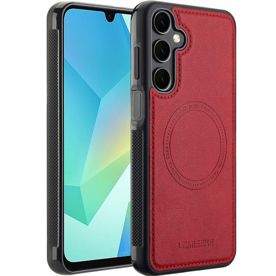 For Samsung Galaxy A56 5G LC.IMEEKE Magsafe Phone Case(Red)