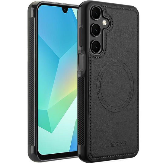 For Samsung Galaxy A56 5G LC.IMEEKE Magsafe Phone Case(Black)