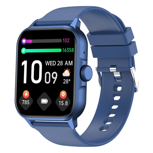 ZW36A 1.83 inch BT Call Smart Watch, Blood oxygen / Blood Pressure / Heart Rate(Blue) by buy2fix