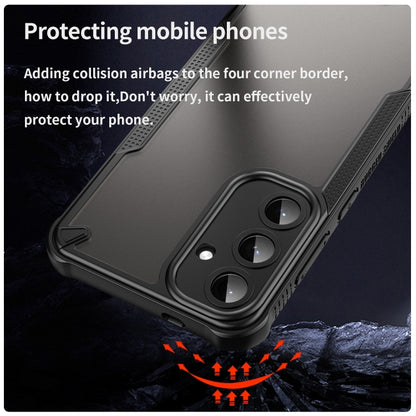 For Samsung Galaxy S25+ 5G Armor Glaze PC Hybrid TPU Phone Case(Black) by buy2fix