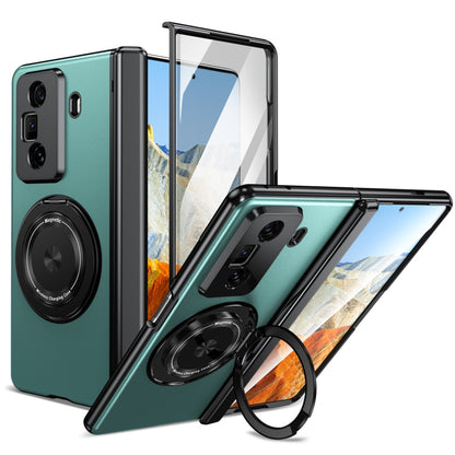 For Honor Magic Vs3 Gold Medal Rotating Folding Series Ring Holder Phone Case(Royal Blue) - Honor Cases by buy2fix | Online Shopping UK | buy2fix