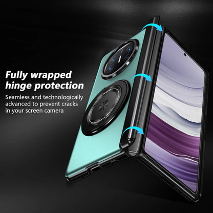 For Huawei Mate X5 Gold Medal Rotating Folding Series Ring Holder Phone Case(Royal Blue) - Huawei Cases by buy2fix | Online Shopping UK | buy2fix