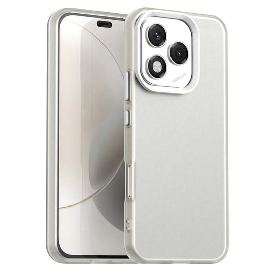 For Honor 400 Lite Global Candy PC Hybrid TPU Shockproof Phone Case(White)