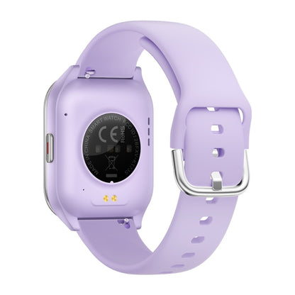 KT73S 1.85 inch Square Screen BT Call Smart Watch, Heart Rate / Blood Pressure / Blood Oxygen / Female Health / Sleep Monitoring(Purple) by buy2fix