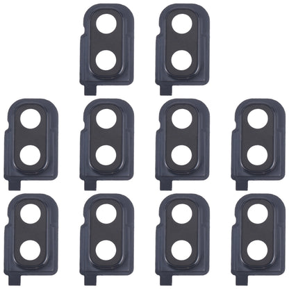 For Samsung Galaxy Z Flip SM-F700F 10pcs Rear Camera Lens Cover(Black) - Camera Series by buy2fix | Online Shopping UK | buy2fix