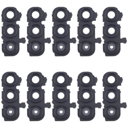 For Samsung Galaxy A16 SM-A165F 10pcs Rear Camera Lens Cover(Black) - Camera Series by buy2fix | Online Shopping UK | buy2fix