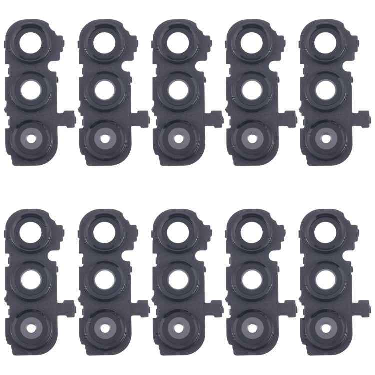 For Samsung Galaxy A16 5G SM-A166B 10pcs Rear Camera Lens Cover(Black) - Camera Series by buy2fix | Online Shopping UK | buy2fix
