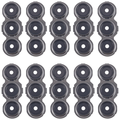 For Samsung Galaxy C55 SM-C556B 10pcs Rear Camera Lens Cover(Black) - Camera Series by buy2fix | Online Shopping UK | buy2fix