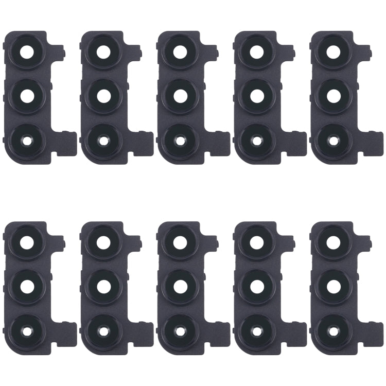 For Samsung Galaxy M15 SM-M156B 10pcs Rear Camera Lens Cover(Black) - Camera Series by buy2fix | Online Shopping UK | buy2fix