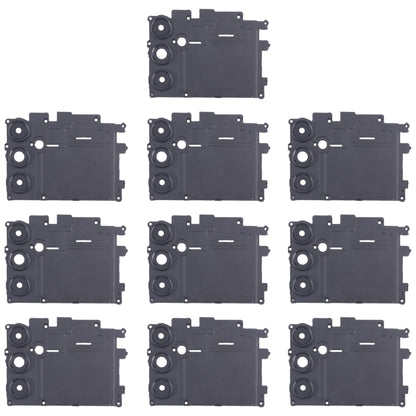 For Samsung Galaxy A14 5G SM-A146B 10pcs Rear Camera Lens Cover(Black) - Camera Series by buy2fix | Online Shopping UK | buy2fix