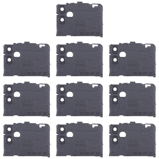 For Samsung Galaxy A04e SM-A042F 10pcs Rear Camera Lens Cover(Black) - Camera Series by buy2fix | Online Shopping UK | buy2fix