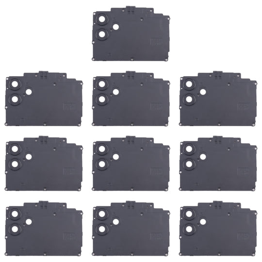 For Samsung Galaxy F04 SM-E045F 10pcs Rear Camera Lens Cover(Black)