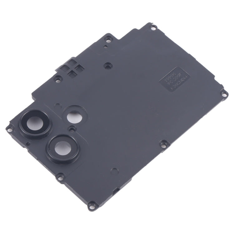 For Samsung Galaxy F04 SM-E045F 10pcs Rear Camera Lens Cover(Black) - Camera Series by buy2fix | Online Shopping UK | buy2fix