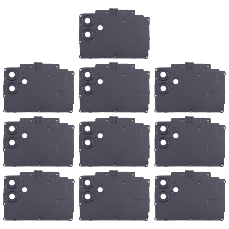 For Samsung Galaxy A04 SM-A045F 10pcs Rear Camera Lens Cover(Black) - Camera Series by buy2fix | Online Shopping UK | buy2fix