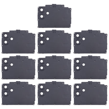 For Samsung Galaxy A04 SM-A045F 10pcs Rear Camera Lens Cover(Black) - Camera Series by buy2fix | Online Shopping UK | buy2fix