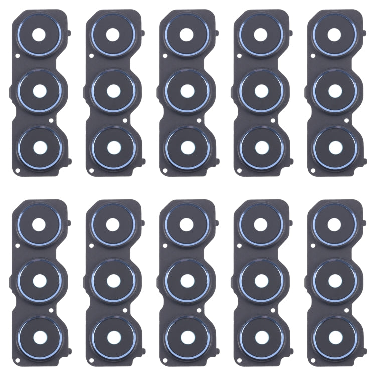 For Samsung Galaxy M35 5G SM-M356B 10pcs Rear Camera Lens Cover(Blue) - Camera Series by buy2fix | Online Shopping UK | buy2fix