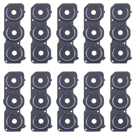 For Samsung Galaxy M35 5G SM-M356B 10pcs Rear Camera Lens Cover(Blue) - Camera Series by buy2fix | Online Shopping UK | buy2fix