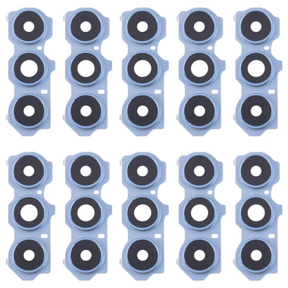 For Samsung Galaxy M54 SM-M546B 10pcs Rear Camera Lens Cover(Blue) - Camera Series by buy2fix | Online Shopping UK | buy2fix