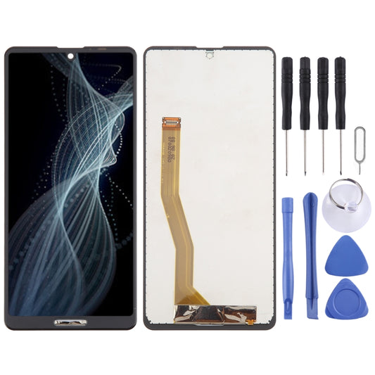 For Sharp Aquos Sense4 Original LCD Screen With Digitizer Full Assembly - For Sharp by buy2fix | Online Shopping UK | buy2fix