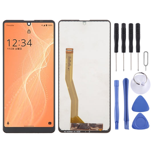 For Sharp Aquos Sence4 Basic Original LCD Screen With Digitizer Full Assembly - For Sharp by buy2fix | Online Shopping UK | buy2fix