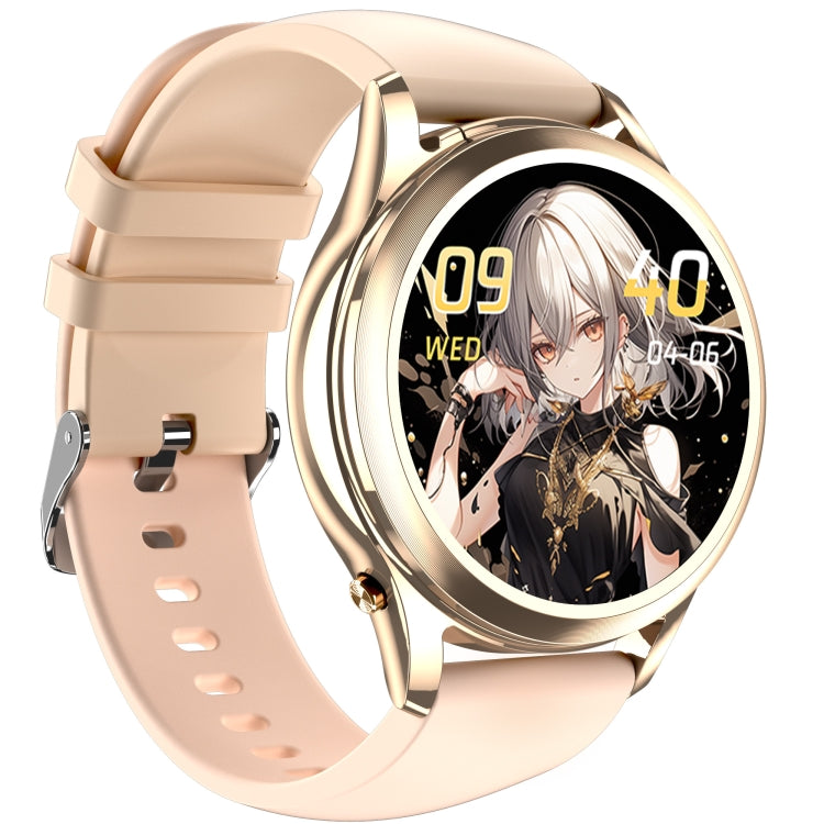 X17 mini 1.27 inch IP67 Waterproof 2 in 1 Bluetooth Earphone Smart Watch(Gold) by buy2fix