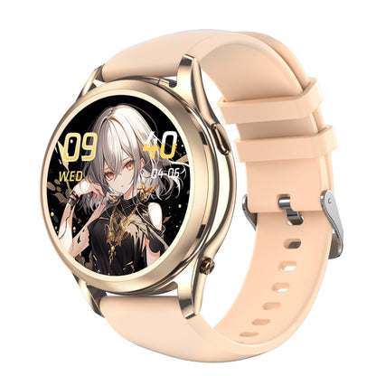 X17 mini 1.27 inch IP67 Waterproof 2 in 1 Bluetooth Earphone Smart Watch(Gold) by buy2fix