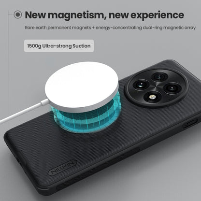 For OnePlus 13 NILLKIN Frosted Shield Pro Magnetic Magsafe Phone Case(Black) - OnePlus Cases by NILLKIN | Online Shopping UK | buy2fix