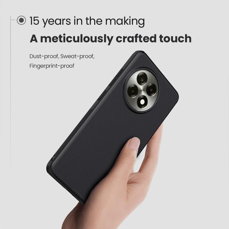 For OnePlus Ace 5 / 13R NILLKIN Frosted Shield Pro PC + TPU Phone Case(Black) - Ace 5 Cases by NILLKIN | Online Shopping UK | buy2fix