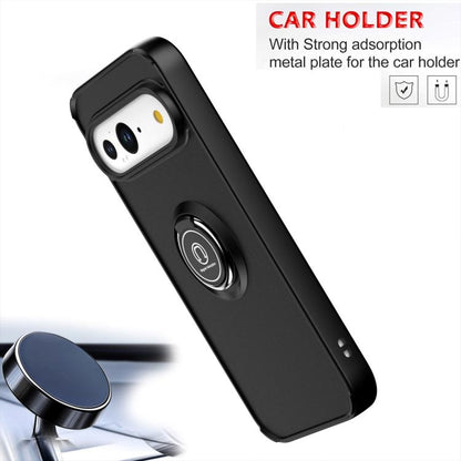 For Google Pixel 10 Pro XL Q Shadow 1 Series TPU + PC Phone Case with Ring(Yellow) - Google Cases by buy2fix | Online Shopping UK | buy2fix