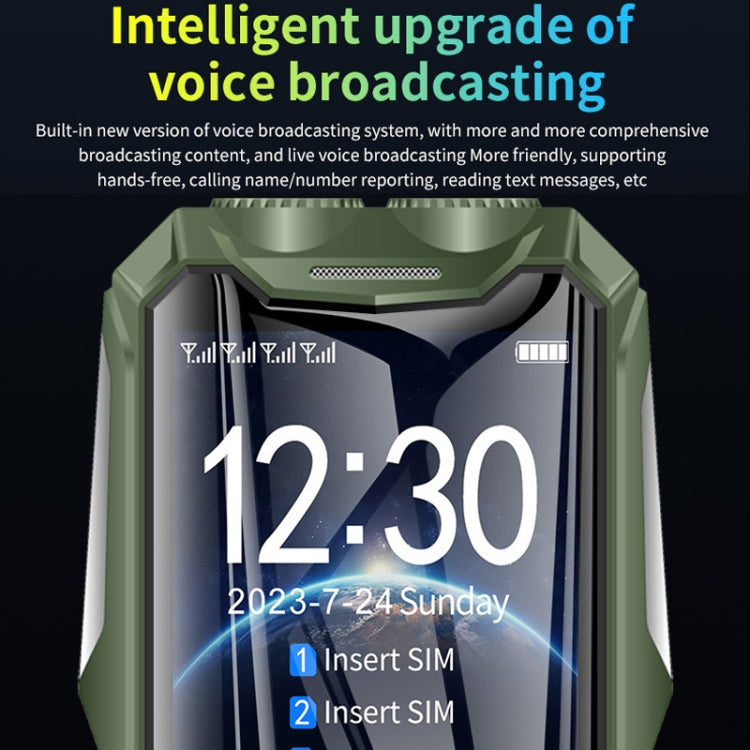 Q9-1 4G Elder Keypad Rugged Phone, 3.5 inch, 4500mAh, 21 Keys, SOS, FM, Network: 4G, Dual SIM(Black) - Others by buy2fix | Online Shopping UK | buy2fix