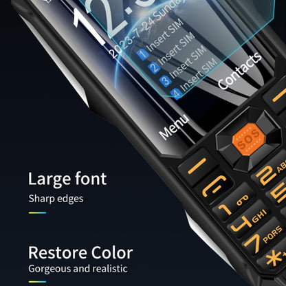 Q9-1 4G Elder Keypad Rugged Phone, 3.5 inch, 4500mAh, 21 Keys, SOS, FM, Network: 4G, Dual SIM(Green) - Others by buy2fix | Online Shopping UK | buy2fix