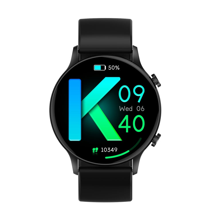 CY19 1.32 inch AMOLED Screen Silicone Strap Smart Watch, Blood Oxygen/Blood Pressure/Heart Rate(Black) by buy2fix