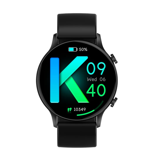 CY19 1.32 inch AMOLED Screen Silicone Strap Smart Watch, Blood Oxygen/Blood Pressure/Heart Rate(Black) by buy2fix