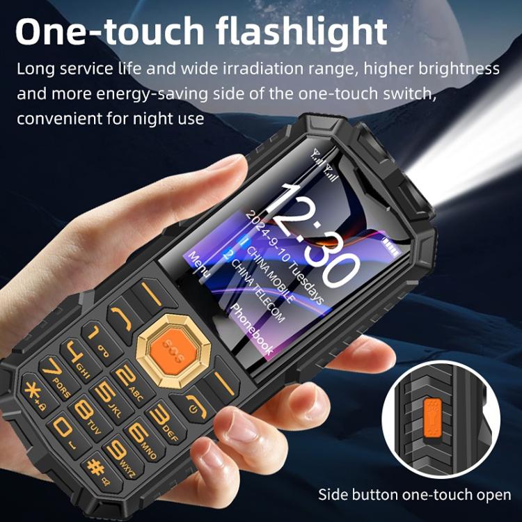 Q7+ 4G Elder Keypad Rugged Phone, 1.77 inch, 16800mAh, 21 Keys,  SOS, FM, Network: 4G, Dual SIM(Green) - Others by buy2fix | Online Shopping UK | buy2fix