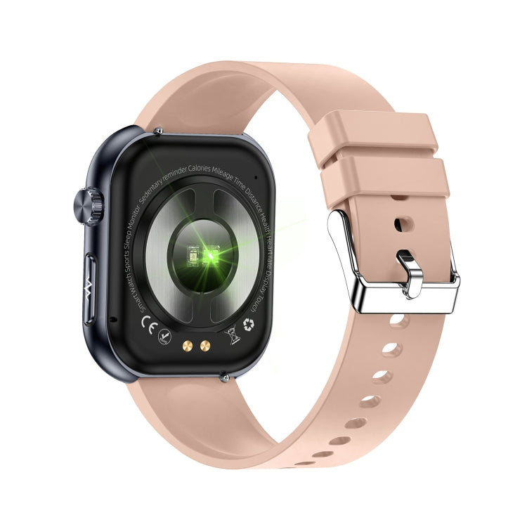 ET587 1.95 inch AMOLED Screen Smart Watch, ECG Electrocardiogram/Blood Sugar Monitoring(Pink) by buy2fix