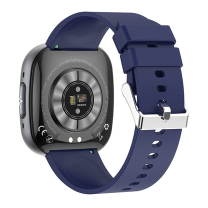 ET593 1.75 inch IPS Square Screen Smart Watch, ECG Electrocardiogram / Blood Sugar Monitoring(Blue) by buy2fix