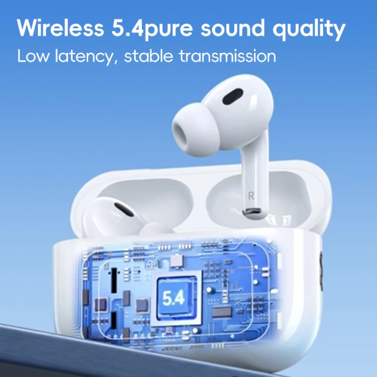 REMAX CozyBuds W30N LED Dual Noise Reduction Bluetooth 5.4 Earphones(White) - Bluetooth Earphone by REMAX | Online Shopping UK | buy2fix
