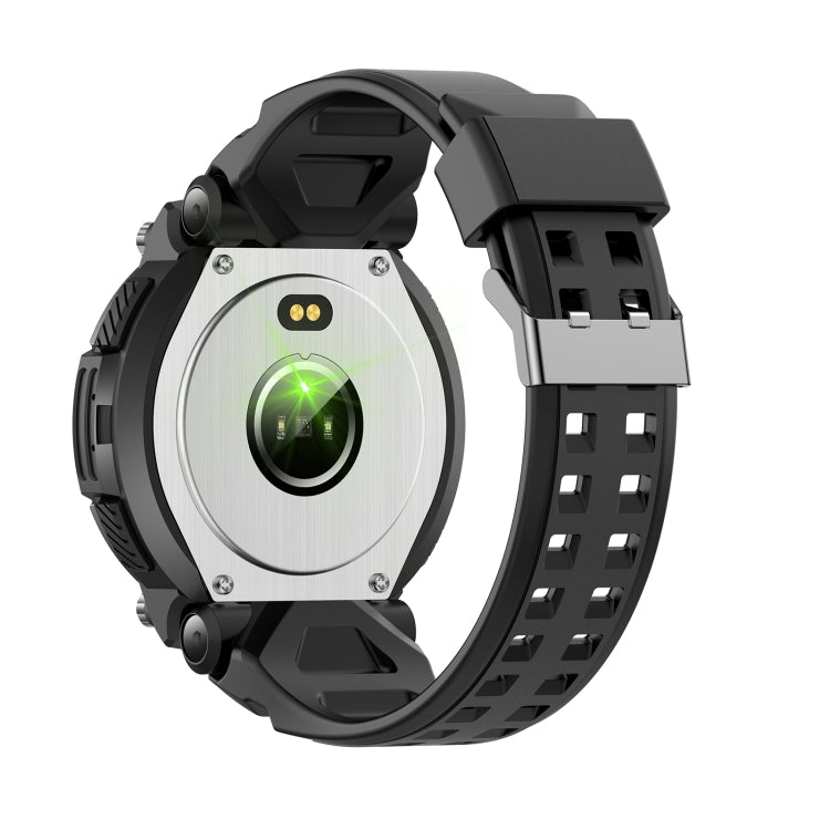 LC17 1.53 inch TFT Round Screen Sports Smart Watch, Heart Rate / Blood Oxygen / Blood Pressure(Black) by buy2fix