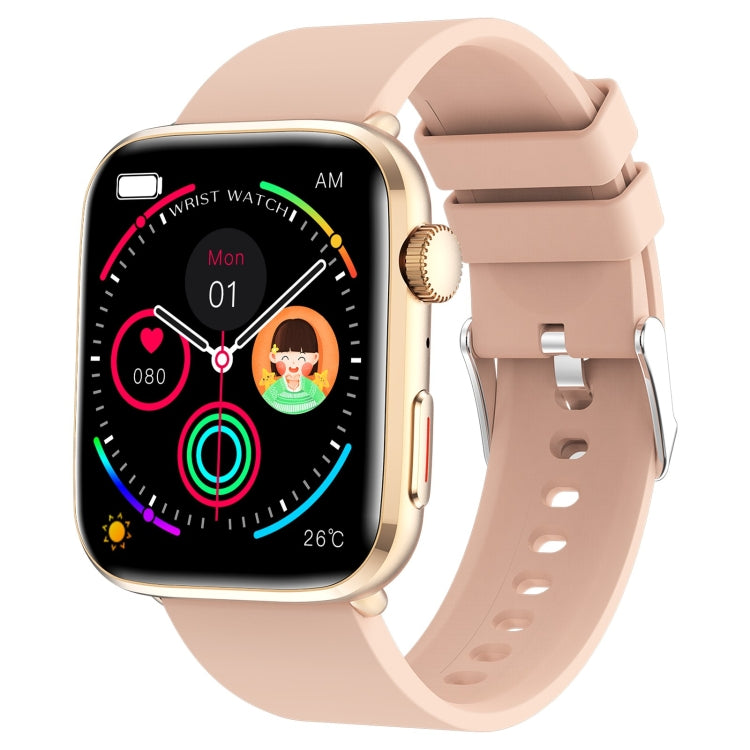 T92 1.81 inch IPS Square Screen Smart Watch, Heart Rate / Blood Oxygen / Blood Pressure(Pink) by buy2fix