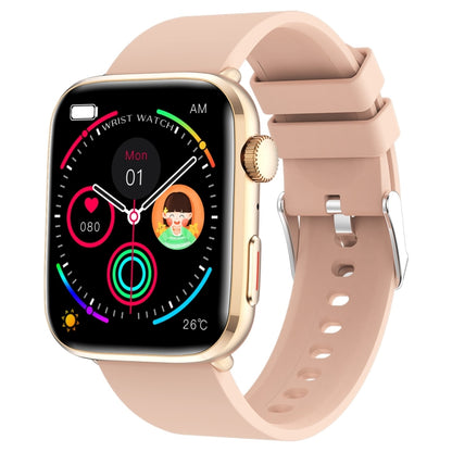 T92 1.81 inch IPS Square Screen Smart Watch, Heart Rate / Blood Oxygen / Blood Pressure(Pink) by buy2fix