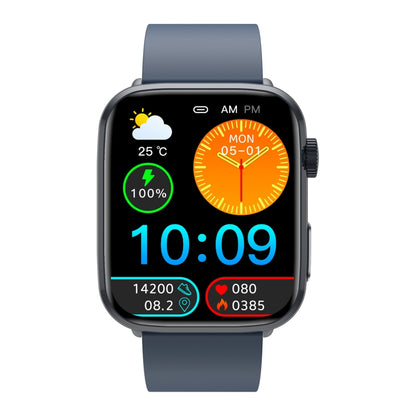 T92 1.81 inch IPS Square Screen Smart Watch, Heart Rate / Blood Oxygen / Blood Pressure(Blue) by buy2fix