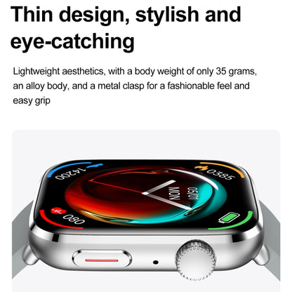 T92 1.81 inch IPS Square Screen Smart Watch, Heart Rate / Blood Oxygen / Blood Pressure(Blue) by buy2fix