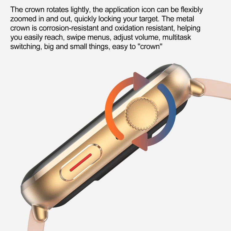 T92 1.81 inch IPS Square Screen Smart Watch, Heart Rate / Blood Oxygen / Blood Pressure(Yellow) by buy2fix