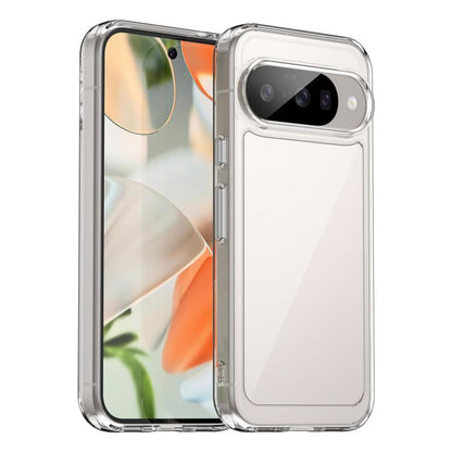 For Google Pixel 10 Colorful Series Acrylic Hybrid TPU Phone Case(Transparent) - Google Cases by buy2fix | Online Shopping UK | buy2fix