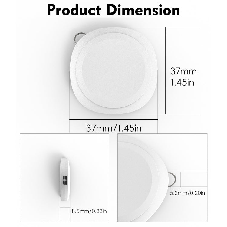 4 in 1 Portable Smart Watch Magnetic Wireless Charger(White) - Charger / Holder by buy2fix | Online Shopping UK | buy2fix