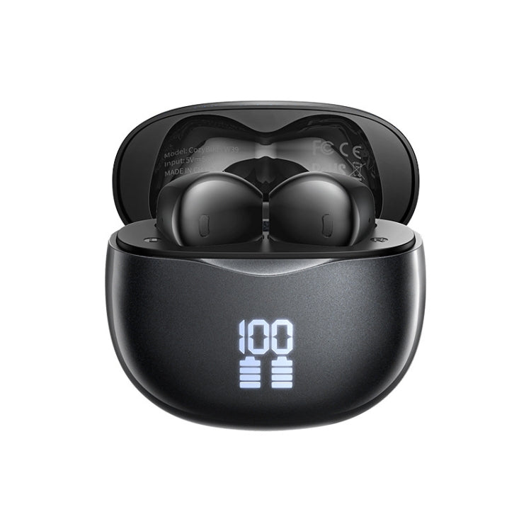 REMAX W39 Stereo Digital Display Wireless Bluetooth Earphone(Starry Blue) - Bluetooth Earphone by REMAX | Online Shopping UK | buy2fix