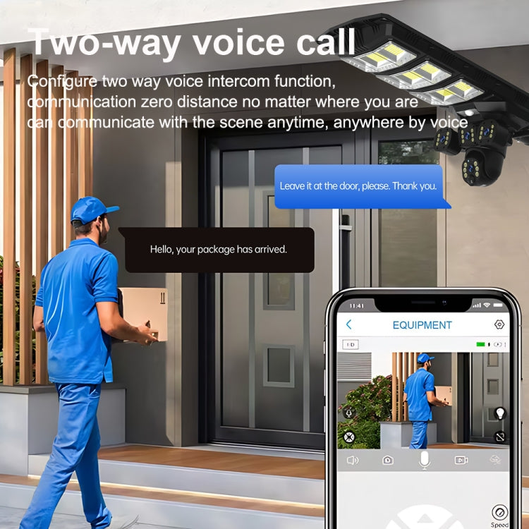 XA Series Solar WiFi Version Monitoring Street Light Outdoor HD Camera, Memory:No SD Card - Waterproof Camera by buy2fix | Online Shopping UK | buy2fix