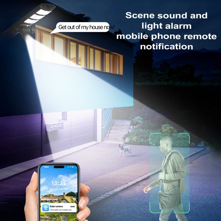 XA Series Solar WiFi Version Monitoring Street Light Outdoor HD Camera, Memory:64GB SD Card - Waterproof Camera by buy2fix | Online Shopping UK | buy2fix