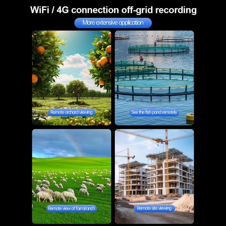 XA Series Solar WiFi Version Monitoring Street Light Outdoor HD Camera, Memory:64GB SD Card - Waterproof Camera by buy2fix | Online Shopping UK | buy2fix