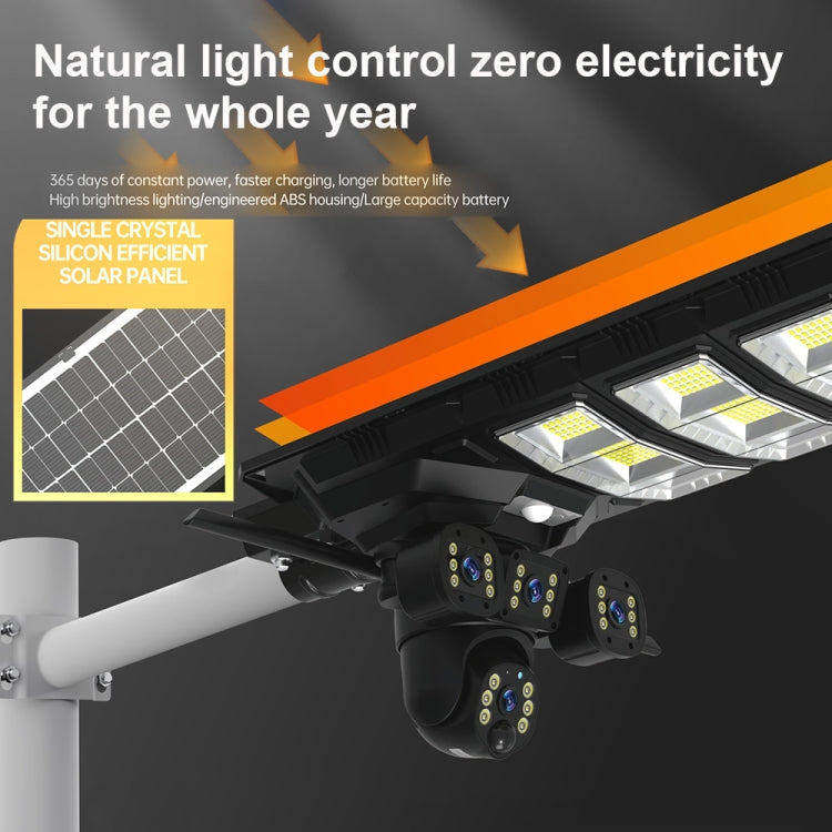 XA Series Solar WiFi Version Monitoring Street Light Outdoor HD Camera, Memory:64GB SD Card - Waterproof Camera by buy2fix | Online Shopping UK | buy2fix